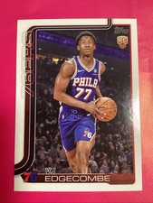 2025-26 Topps Basketball NBA VJ Edgecombe Flagship RC 76ers #203 Base Rookie