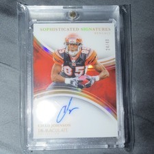 2024 Panini Immaculate Sophisticated Signatures Chad Johnson Bengals #SS-CJN /4…