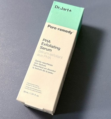 Dr. Jart+ Pore Remedy PHA Exfoliating Serum 1.01 fl oz / 30ml New In Box Exp2027
