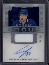 2024-25 Premier Marshall Rifai Focus Rookie Patch Auto RPA RC /99