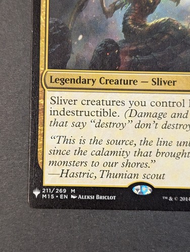MTG - 1x Sliver Hivelord - Mystery Booster MB1 - NM - Magic The Gathering - #211 - Picture 3 of 9