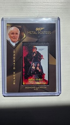 2025 Upper Deck James Bond Black Diamond Desmond Llewelyn as Q #MPLTK-3 READ 5za
