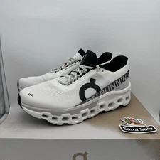 On Cloudmonster 2 Road Running Shoes White Undyed Frost 3ME10122035 Mens 12 13