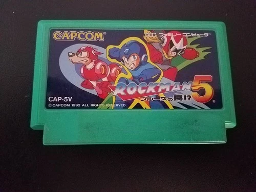 Nintendo Famicom FC - Rockman 5 - Import Japan Japanese US SELLER Mega Man
