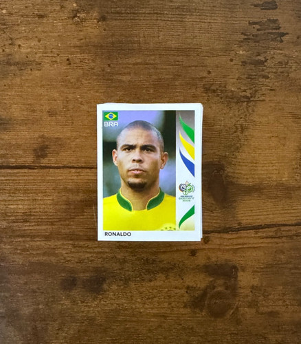 Ronaldo #396 2006 Panini World Cup Germany Sticker card