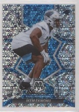 2022 Panini Mosaic Rookies No Huddle Silver Mosaic Prizm Ikem Ekwonu #369 0f0h