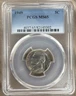 1949 Jefferson Nickel 5C PCGS MS65 Nice Toning