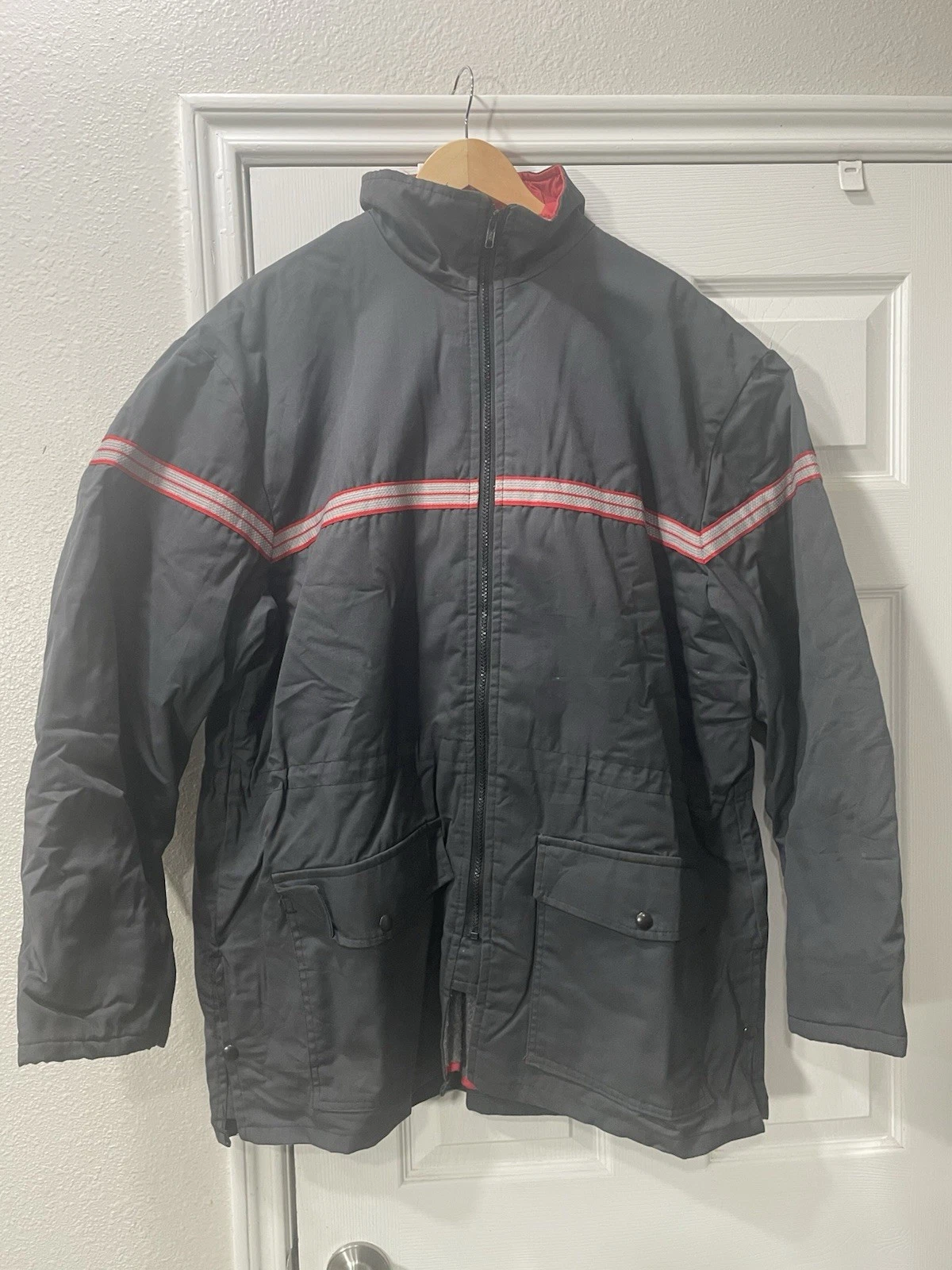 Thinsulate Jacket Mens XL Regular Quilted Insulated Reflective USA Made