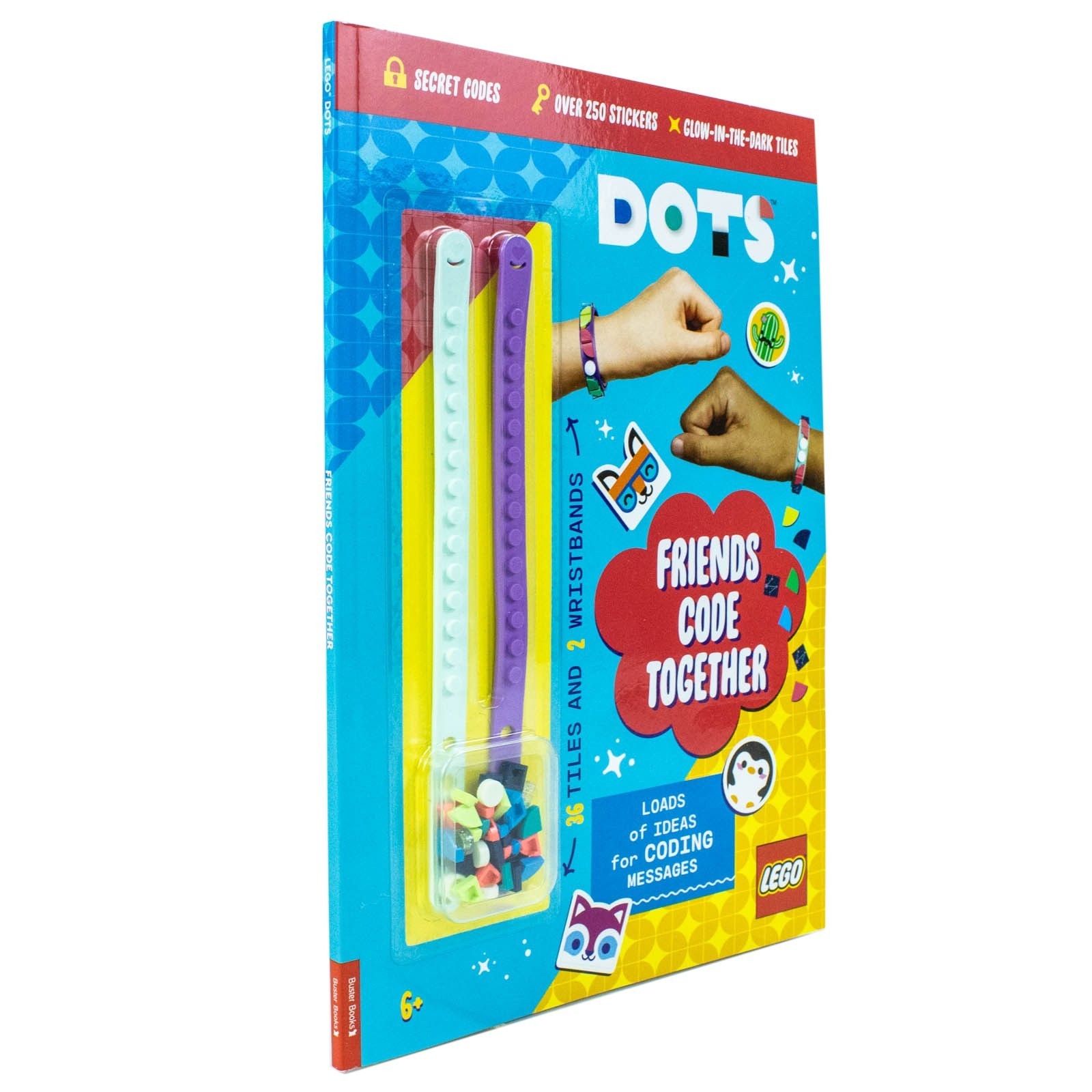 LEGO® DOTS®: Friends Code Together (with stickers, LEGO by Michael O'Mara