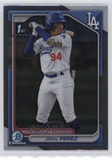 2024 Bowman Chrome Prospects Jeral Perez #BCP-158 0c3h