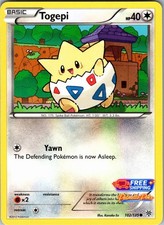 Togepi 102/135 Common Plasma Storm Pokemon NM/LP on eBay