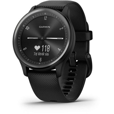 GARMIN - 【新品同様】Garmin Vivomove Sport Black (7767) Amazon.com: Garmin vivomove Sport, Hybrid Smartwatch, Health