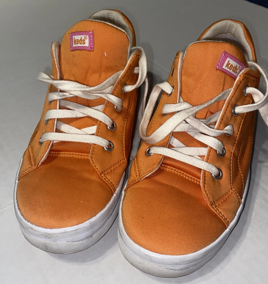 Zapatos Keds Mujer Talla 5 Naranja Encaje Zapatillas bajas Muy Lindos Foto 4 de 4