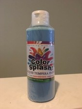 Color Splash Liquid Tempera Paint 8 oz. Sealed - TURQUOISE/TEAL
