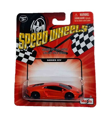 Speed Wheels Lamborghini Aventador LP 700-4 ~ Redish Orange (Series XIV)