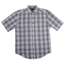 Mens Wolverine Shirt Gray  Size XXL (2 XL) Pocket Short Sleeves