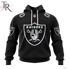 Las Vegas Raiders 2024 Personalized Name And Number Hoodie S5XL AOP
