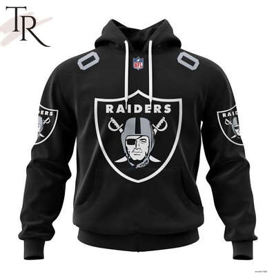 Las Vegas Raiders 2024 Personalized Name And Number Hoodie S5XL