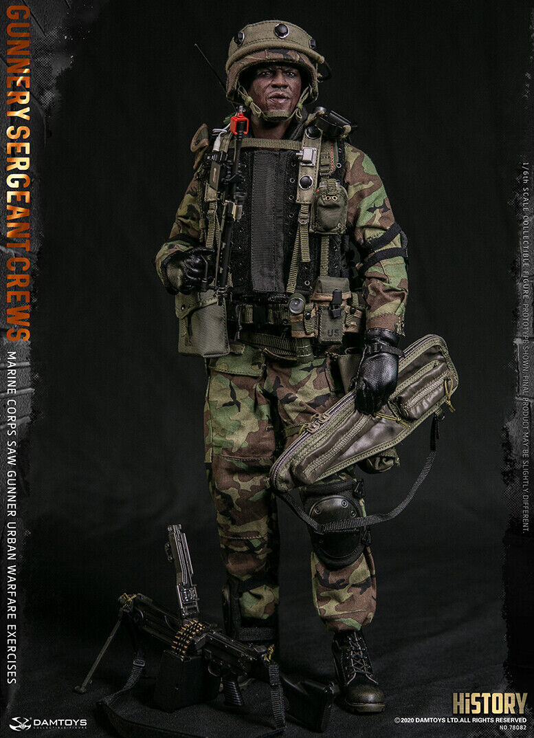 DAMTOYS 1/6 78082 MCS Gunnery Sergeant Crews Urban Warfare