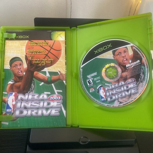 NBA Inside Drive 2003 (Microsoft Xbox, 2002) Video Game COMPLETE - Picture 2 of 4