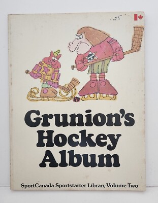 GRUNION'S HOCKEY ALBUM vol.2 SportsCanada Book John Robertson 1973