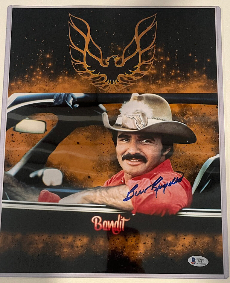 Burt Reynolds Autographed Signed SMOKEY AND THE BANDIT 11X14 PHOTO BAS BECKETT 2 