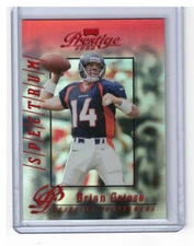 2000 PLAYOFF PRESTIGE BRIAN GRIESE #212 SPECTRUM RED 096/100 BRONCOS MICHIGAN