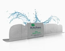 Kitchen Sink Splash Guard Silicone Water for Home Kitchen, Bath, Or Island Sinks