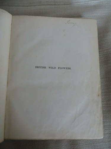 1849 BRITISH WILD FLOWERS by Mrs LOUDON POOR CONDITION ALL PLATES INTACT - Picture 4 of 12