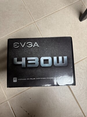 EVGA Power Supply 430W 80Plus Power Supply