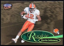 1999 Fleer Ultra Kevin Johnson Gold Medallion Edition #299RG Football Rookie RC