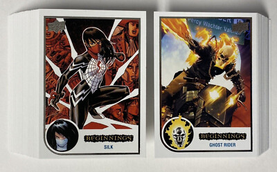 2024 UD Marvel Beginnings Base Set Singles (Pick Your Own)