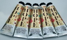 Bath Body Works WINTER PEACH MARSHMALLOW SHEA BUTTER HAND CREAM 1 OZ NEW X5