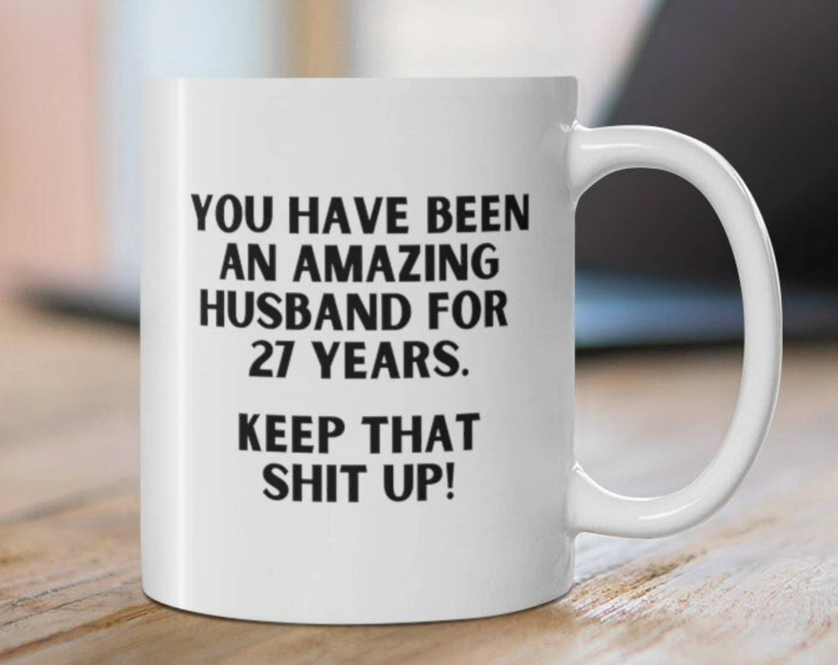 27 year anniversary gift for best sale husband