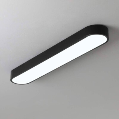 Quoizel QFL6155 Juniper 24''W LED Flush Mount Ceiling Fixture - Black