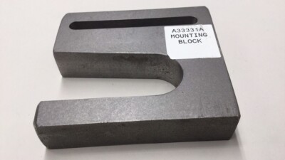 Plate A33331A Mounting Block Plate 3-1/4'' X 3'' Bakery Plant 80007371
