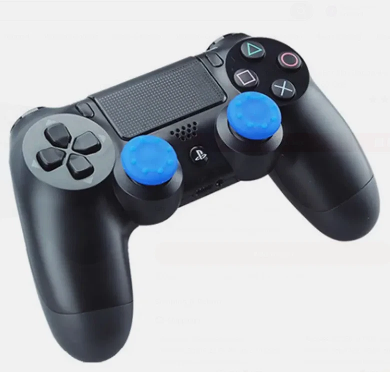 2 Thumb Stick Grips Controller Cover Cap Pair PS4 PS3 PS2 Xbox One 360 Wii U - Image 3 of 3