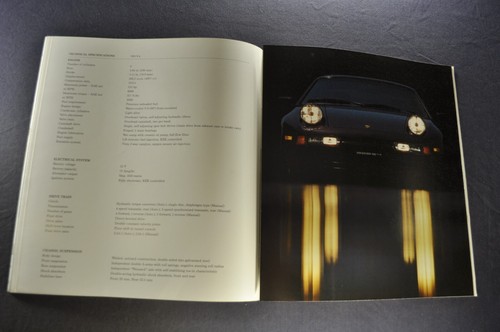 1989 Porsche 928 S4 Coupe Catalog Sales Brochure Excellent Original 89 - Picture 11 of 12