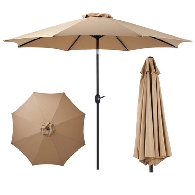 Outdoor Patio Umbrella with UV Protection for Garden, Pool & Holidays