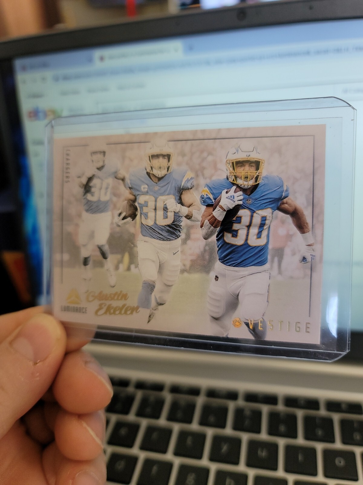 2023 Panini Luminance Vestige Austin Ekeler Chargers