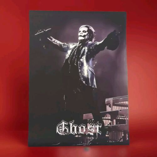 Ghost Band Leinwand Poster - Papa Emeritus - Cardinal Copia - Poster Flagge Banner