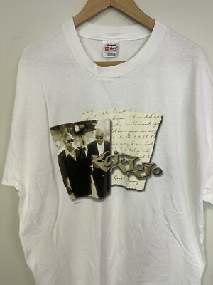 Vintage 1998 K-Ci & JoJo Love Always Tour T-Shirt All My Life RARE