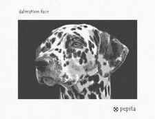 Dalmation Face Needlepoint Kit or Canvas