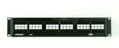 2U 48 Port Patch Panel For Cat6 h719