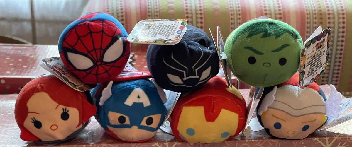 Mini superhero hotsell plush toys