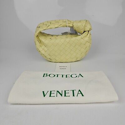 BOTTEGA VENETA Mini Jodie Intrecciato Ice Cream Leather Top BOTTEGA VENETA Mini Jodie Intrecciato Ice Cream Leather Top