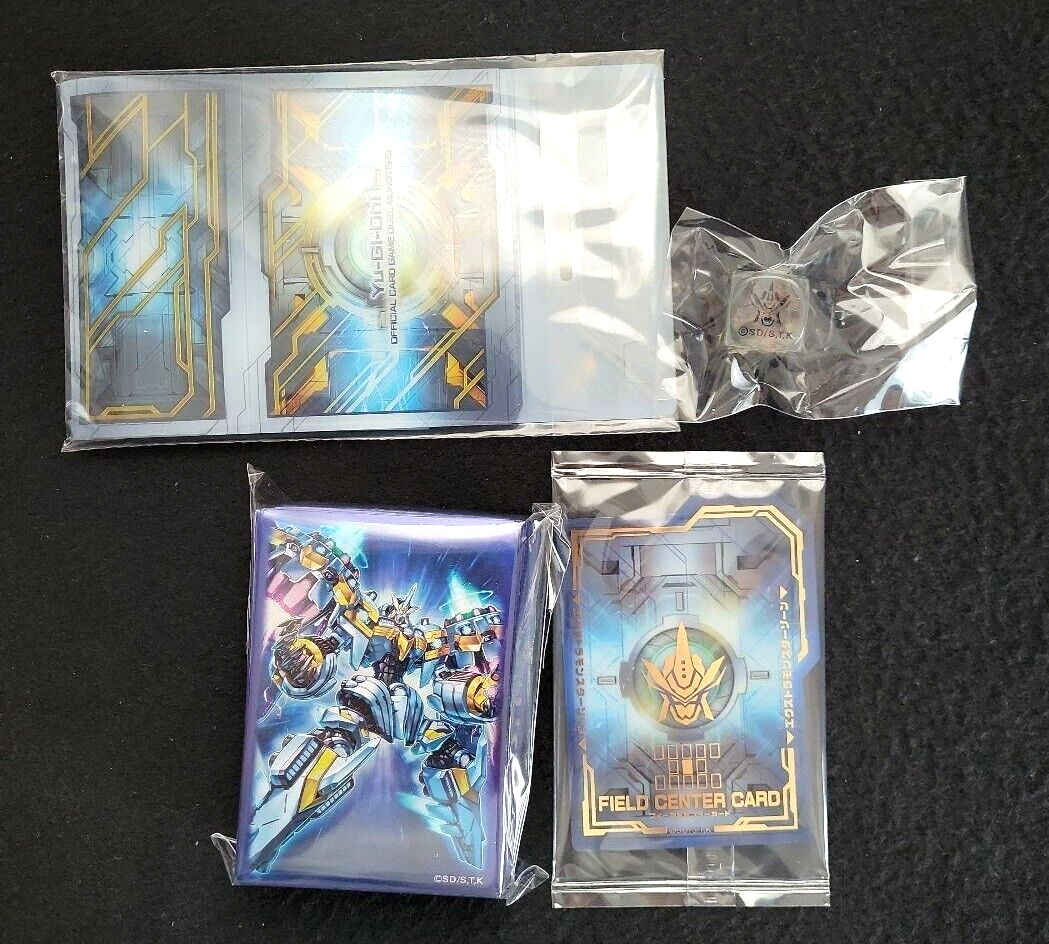 Yugioh AA-ZEUS Secret Utility Box sleeve & Dice & Card Case
