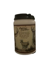 Vintage American Expedition Whirley Whitetail Deer Insulated Travel Mug 24oz