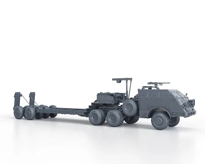 WARGAMEZONE WWII USA - M25 TANK TRANSPORTER DRAGON WAGON - 3D printed scale model 1/48 1/56