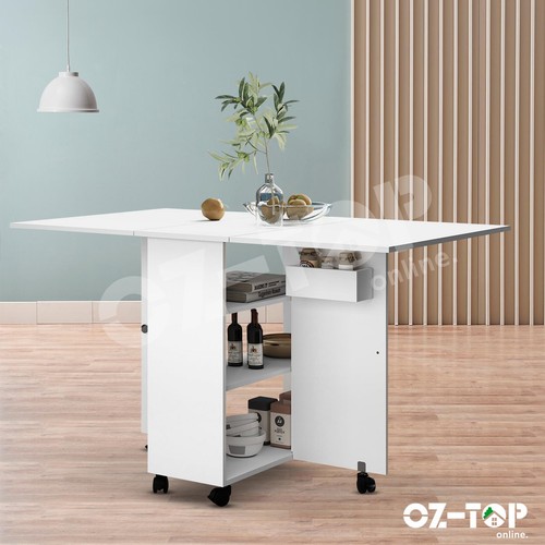 Dining Table Extendable Kitchen Room Dinner Desk Camping Picnic Foldable